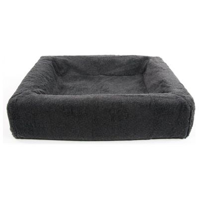 Bia Bed Fleece Hoes Hondenmand Grijs