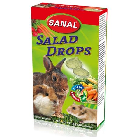 Sanal Knaagdier 3-Pack Drops Yogurt / Salad / Wild Berry