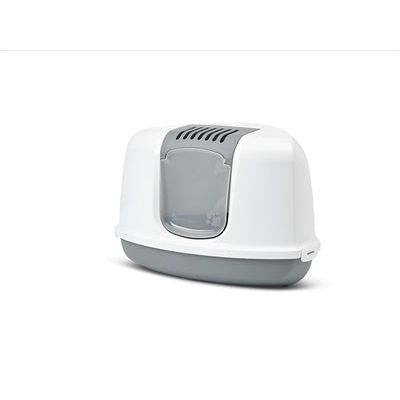 Savic Hoek Kattenbak Nestor Grijs / Wit