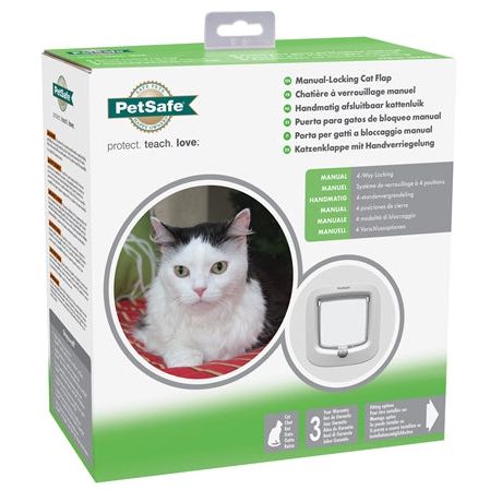 Petsafe Kattenluik Tot 7 Kg Handmatig Wit
