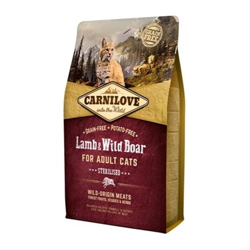 Carnilove Lamb / Wild Boar Sterilised