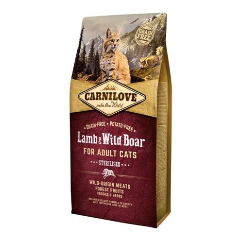 Carnilove Lamb / Wild Boar Sterilised