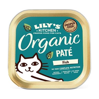 Lily's Kitchen Cat Organic Fish Pate