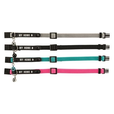 Trixie Halsband Kat My Home Met Adresflap Assorti