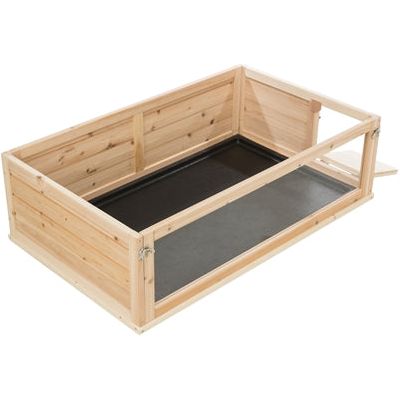 Trixie Indoor Ren Cavia Hout / Plexiglas