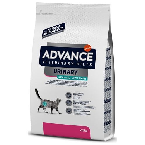 Advance Veterinary Diet Cat Urinary Sterilized Minder Calorieën