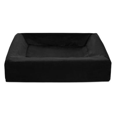 Bia Bed Royal Fluweel Hoes Hondenmand Zwart