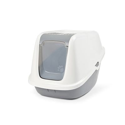 Savic Kattenbak Nestor Giant Wit / Lichtgrijs