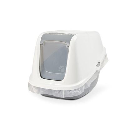 Savic Kattenbak Nestor Giant Wit / Lichtgrijs