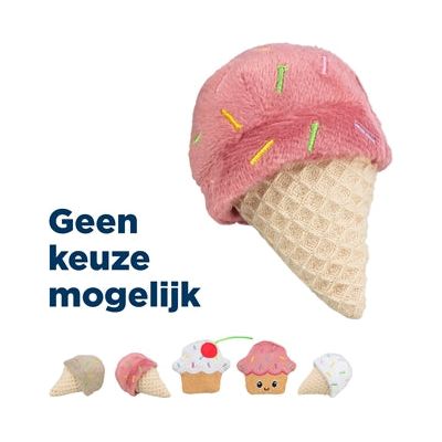 Trixie Ijsje Of Cupcake Pluche Met Catnip Assorti