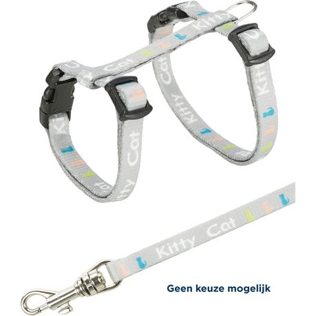 Trixie Kittentuig Junior Met Riem Kitty Cat Assorti