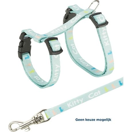 Trixie Kittentuig Junior Met Riem Kitty Cat Assorti
