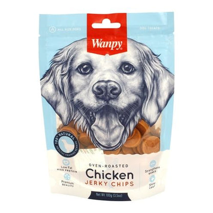 Wanpy Oven-Roasted Chicken Jerky Chips