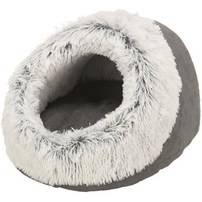 Trixie Kattenmand Iglo Harvey Grijs / Wit-Zwart