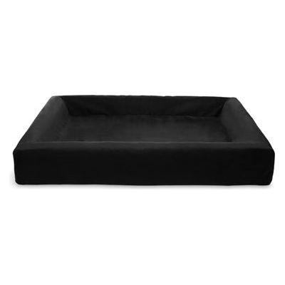 Bia Bed Royal Fluweel Hoes Hondenmand Zwart