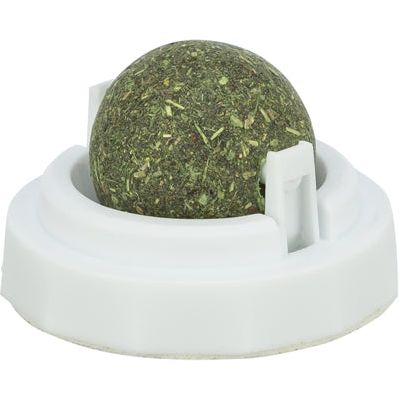 Trixie Catnip Bal Met Houder Zelfklevend