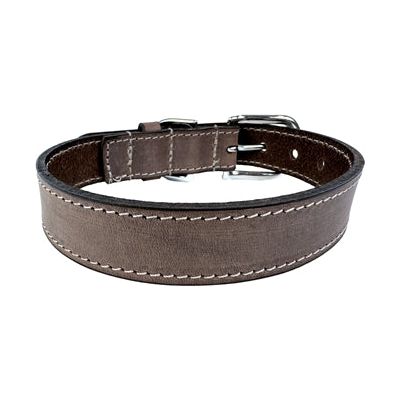 Sazzz Halsband Hond Nomad Vintage Leer Bruin