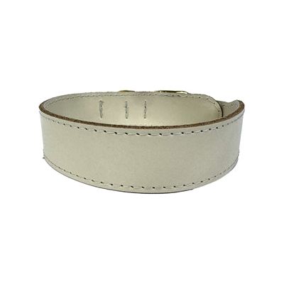 Sazzz Halsband Hond Pioneer Classic Leer Creme