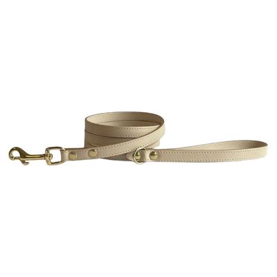 Sazzz Hondenriem Passion Classic Leer Creme