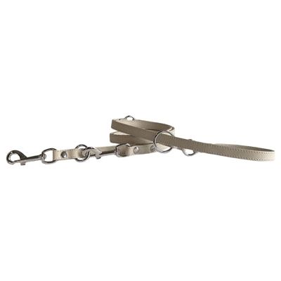 Sazzz Hondenriem Passion Classic Verstelbaar Leer Creme