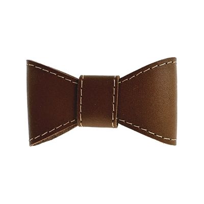Sazzz Vlinderstrik Glamper Classic Leer Zadel Bruin