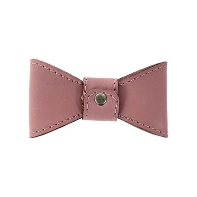 Sazzz Vlinderstrik Glamper Classic Leer Roze