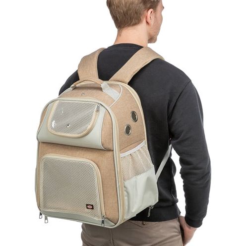 Trixie Hondentas Rugtas Willow Beige / Bruin