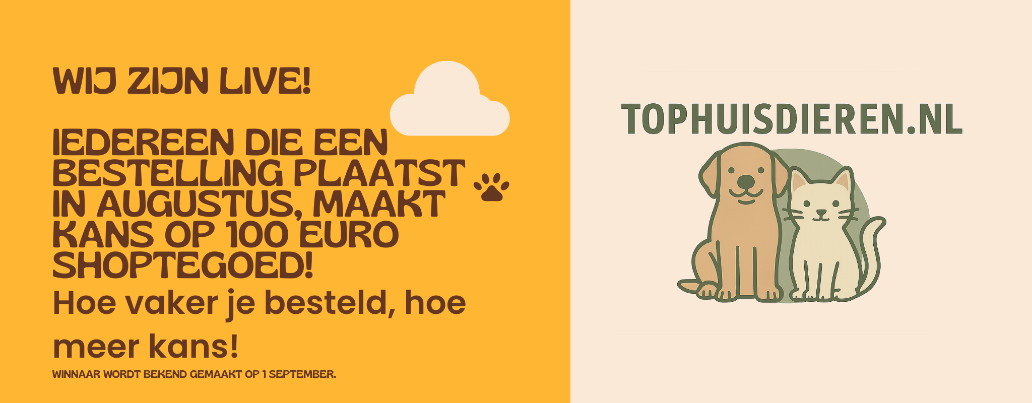 Wij zijn live!