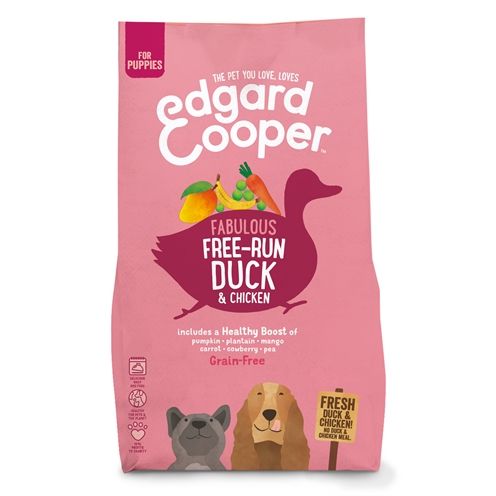 Edgard & Cooper Puppy Verse Scharreleend / Kip Graanvrij